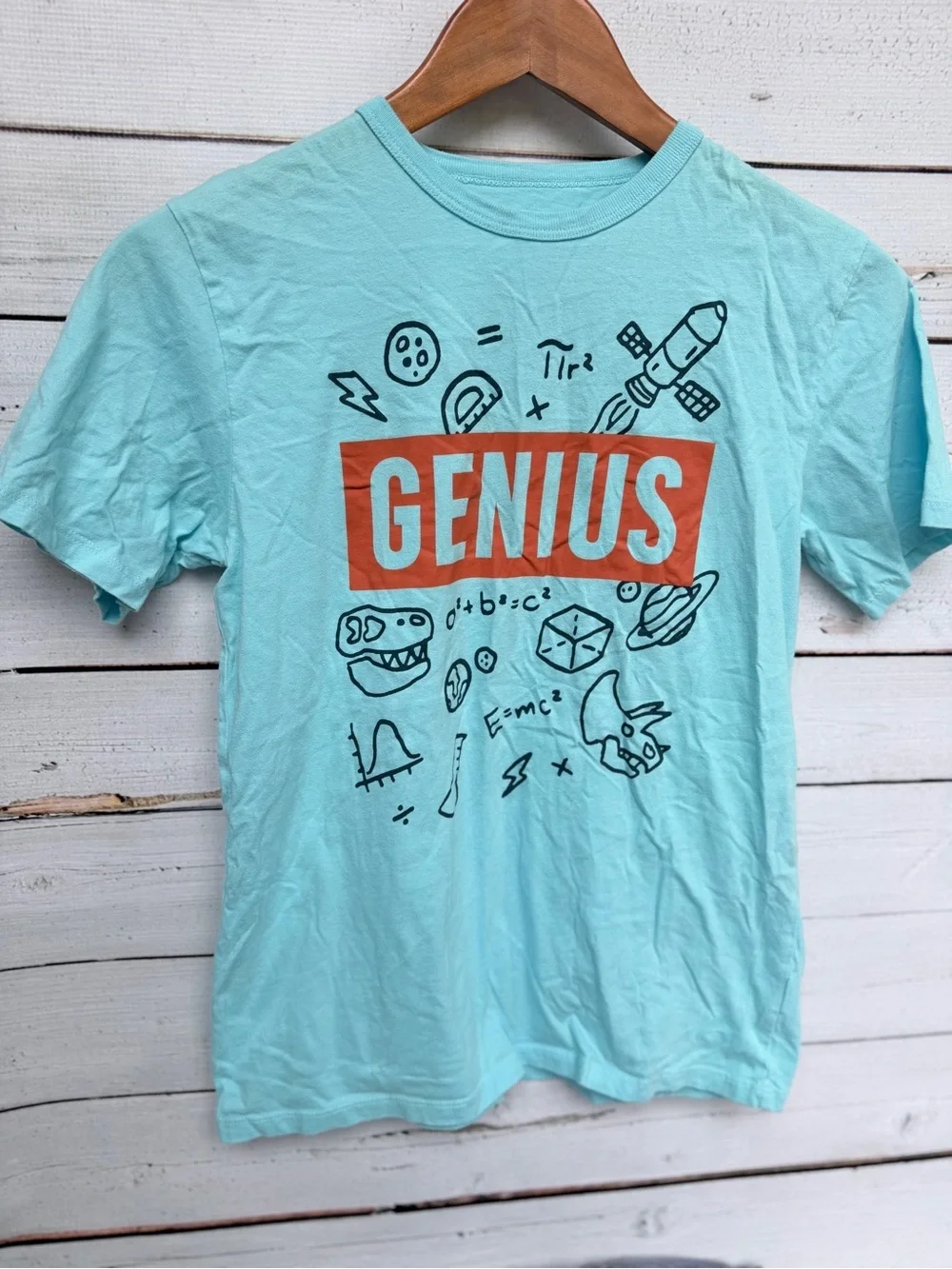 Boys' Short Sleeve Graphic Tees - 6 total- youth large
